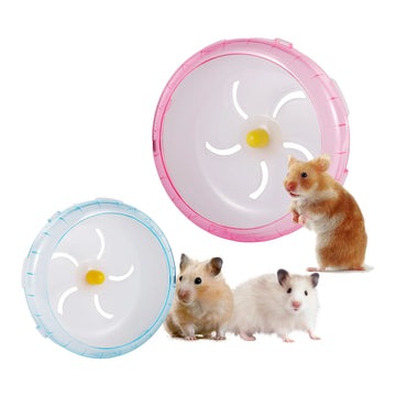 Ruota per esercizi di criceto ruota da jogging rotante ultra-silenziosa ruota per animali domestici forniture per piccoli animali