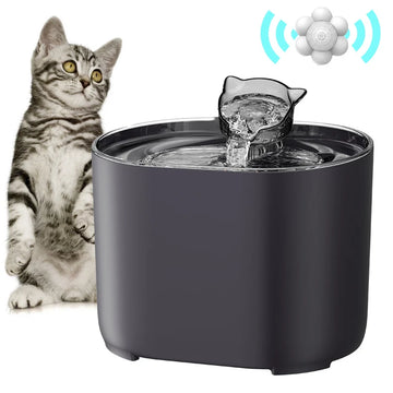 Kissan vesisuihkulähde Auto -suodatin USB Electric Myte Cats Dog Drinker -kulho kierrättää suodatusjuoman kissoille