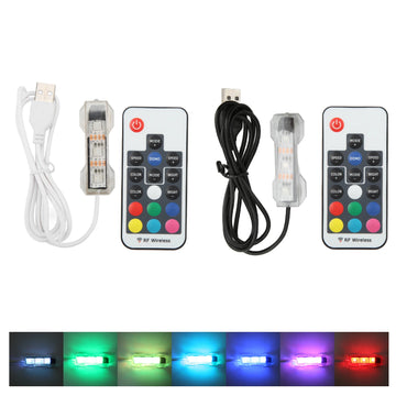 USB lataus vedenalaisen kevyen LED -akvaarion kevyen värikkäin kevyen painon jakamisen tyyppiin pienille kaloille keskisuurille kaloille