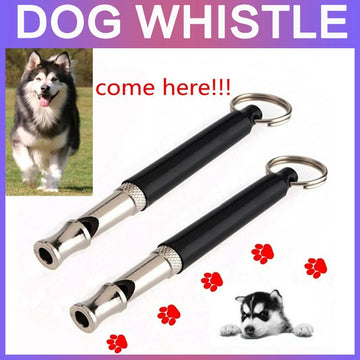 Wielokolorowy Ultrasonic Dog Training Odstraszający gwizdek dla gwizdka, aby zaprzestać szczekania kora kontrola psów trening odstraszający gwizdek