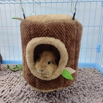 Kleine dieren Pet House hamster Nest Stomp gevormd Ronde Hang Hangmat -cavia fret Ferret Squirrel Konijn Winter warme katoenen bedden