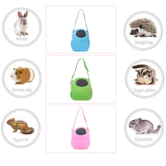 S M L Small Hamster Hamster Φορητό ταξίδι Ζεστή τσάντα κλωβός Guinea χοιρίνη τσάντα αναπνεύσιμο κατοικίδιο ζώο προμήθειες κατοικίδιων ζώων