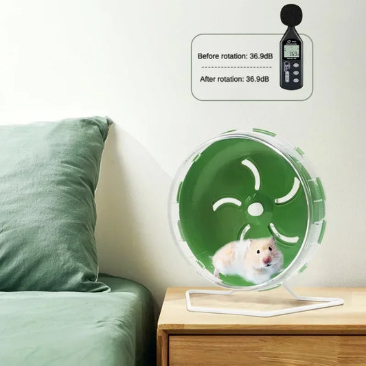 Hamster Sport τρέξιμο τροχός αρουραίος μικρός τρωκτικά ποντίκια σιωπηλό τζόκινγκ χάμστερ gerbil άσκηση παιχνιδιών παιχνίδια brackets αξεσουάρ